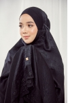 Mini Telekung Santorini Black
